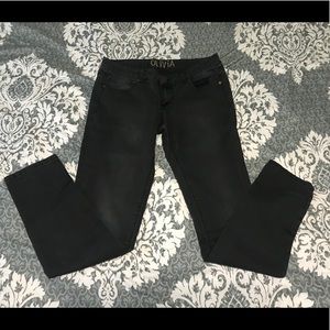 dELiA*s Olivia jeggings in soft charcoal grey
